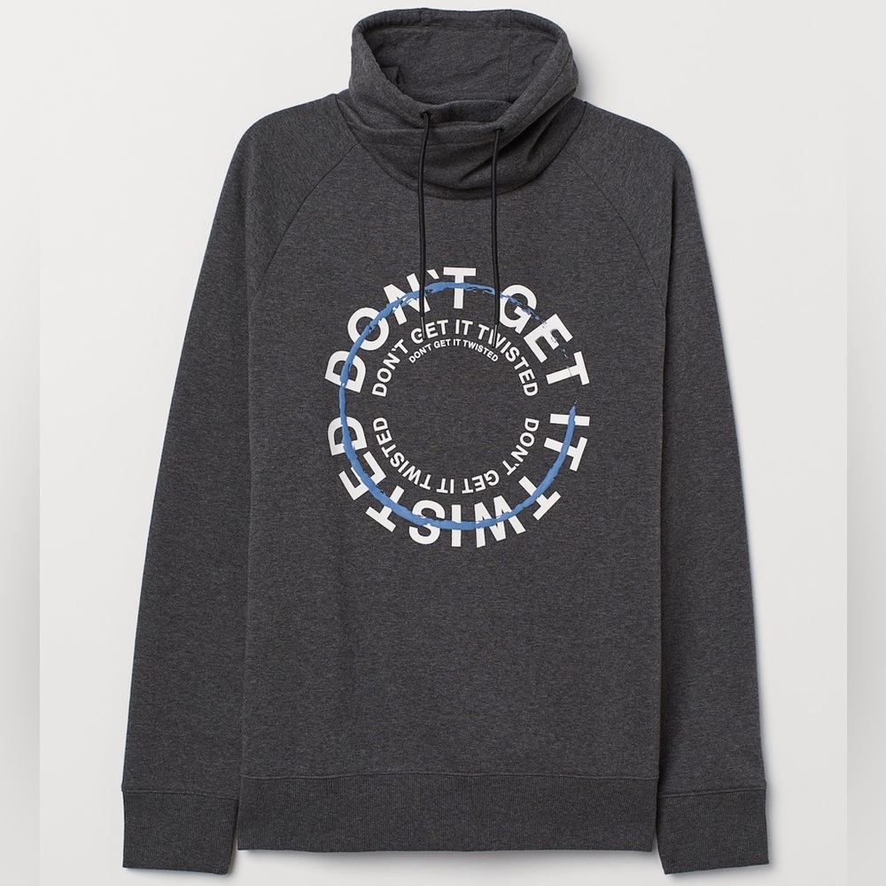 H&M Men’s Turtleneck Hoodie